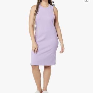 Rare/Self Women's Standard Racerback Ribbed Midi Dress size 3